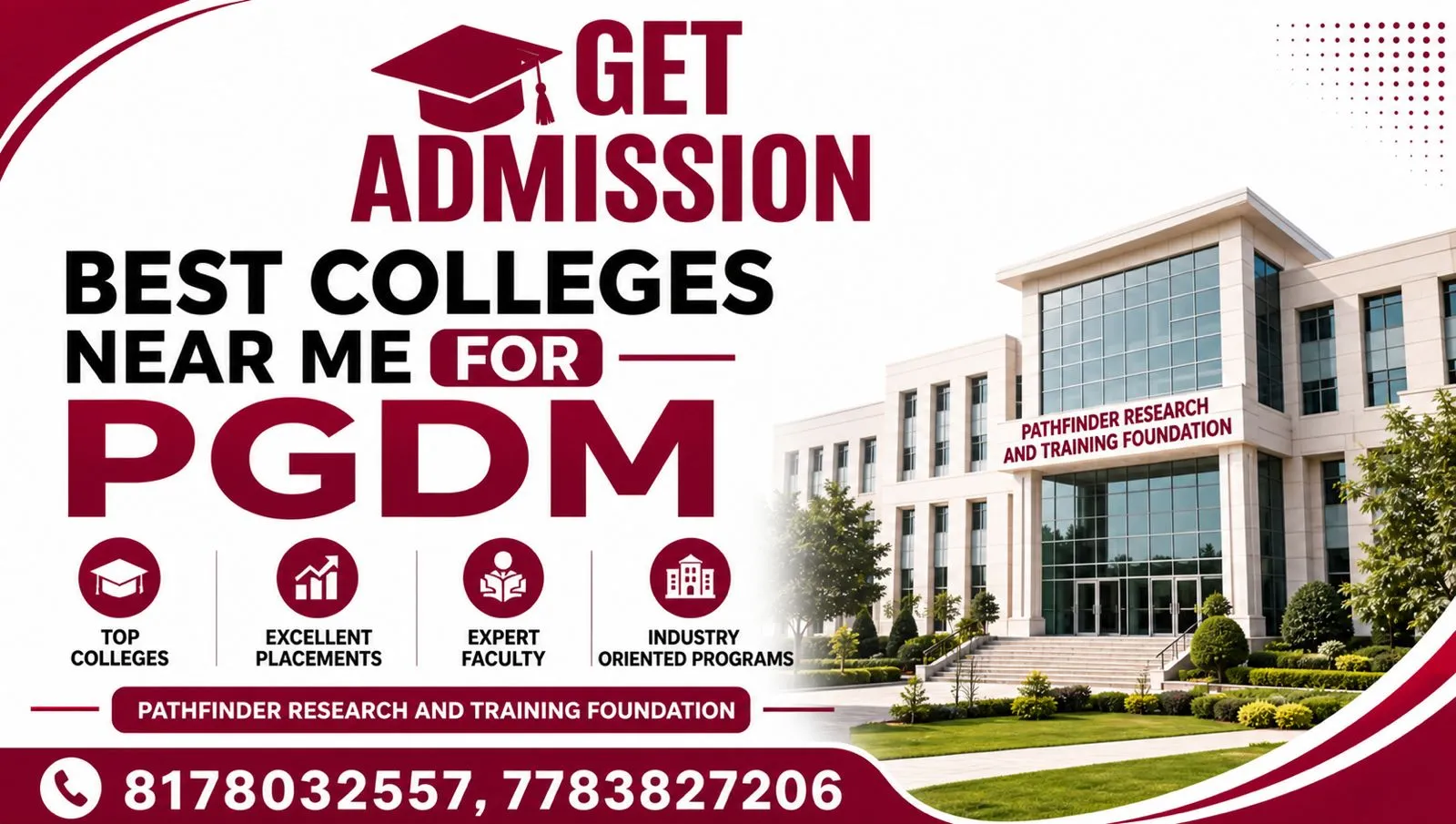 Pathfinder is the top College for PGDM in Greater Noida